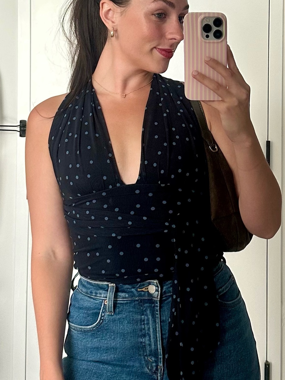 Abercrombie Multiway Mesh Top